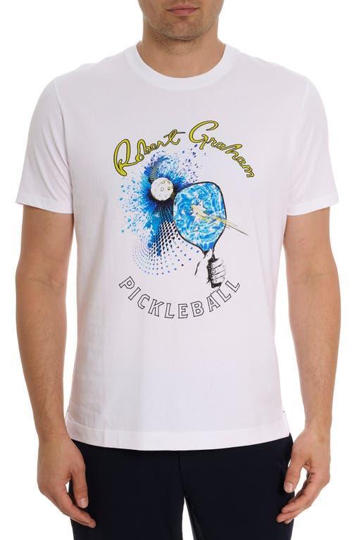 Robert Graham Pickleball Slap Graphic T-Shirt Product Image