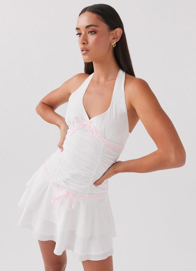 Kordyn Mini Dress - White Product Image