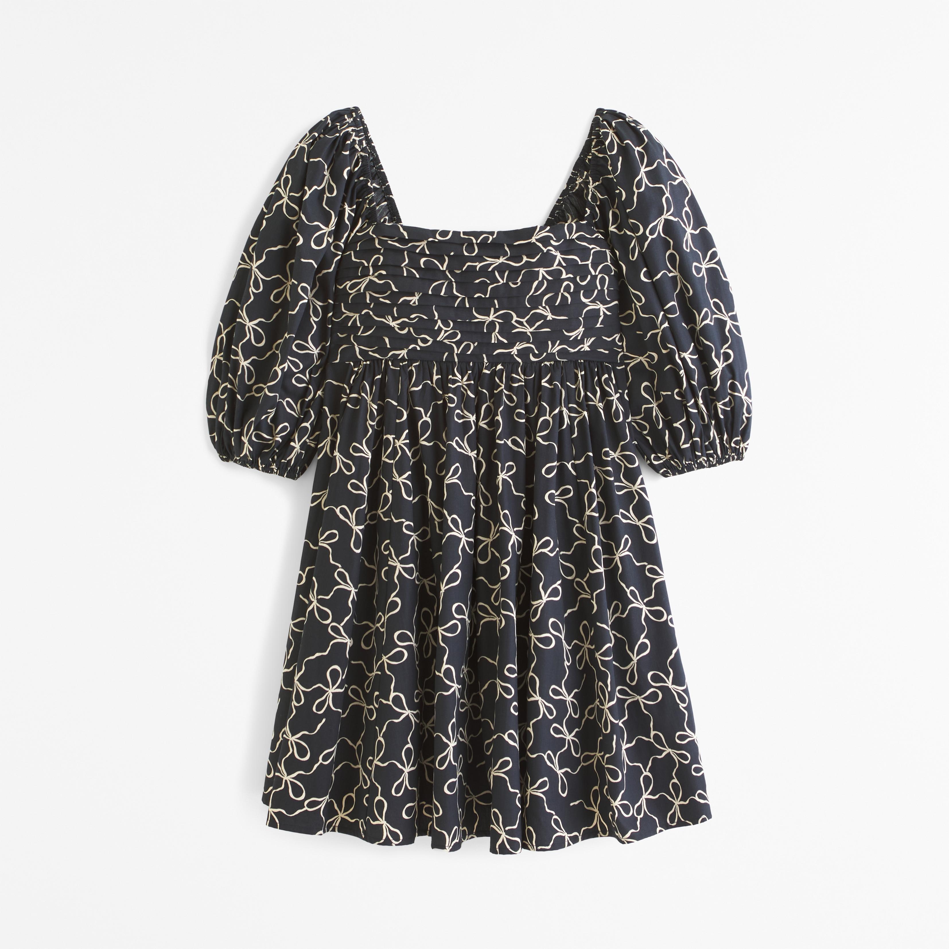 Emerson Poplin Puff Sleeve Mini Dress Product Image