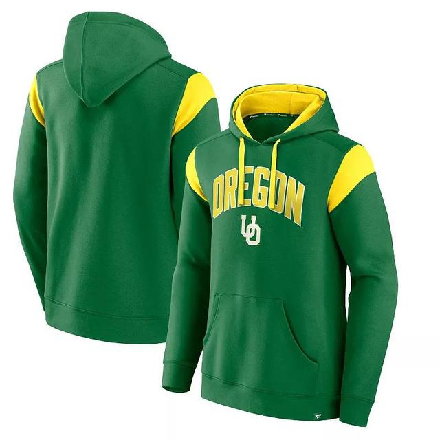 Mens Fanatics Green Oregon Ducks Game Over Pullover Hoodie Product Image