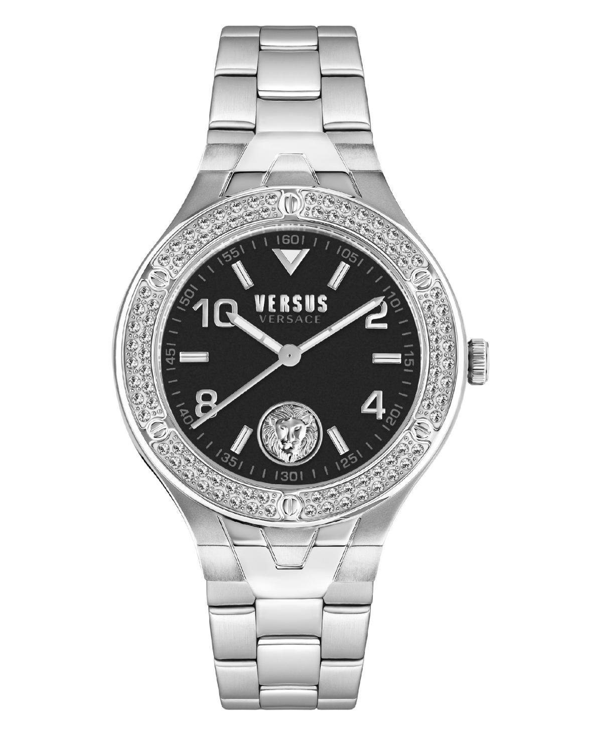 Versus Versace Womens Three-Hand Quartz Vittoria Rose Gold-Tone, Silver-Tone Stainless Steel Bracelet 38mm Product Image