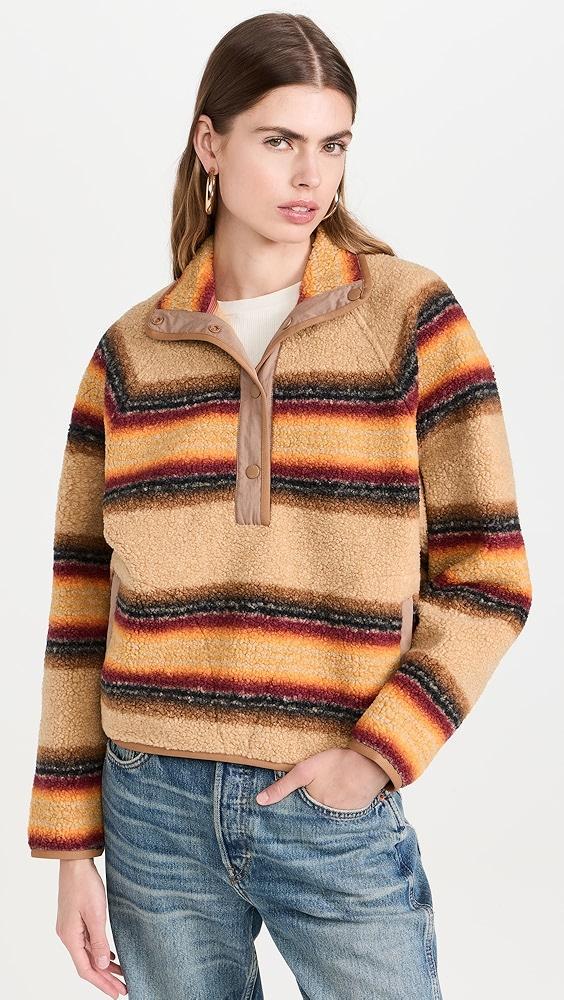 Faherty Fireside Fleece Popover | Shopbop product image