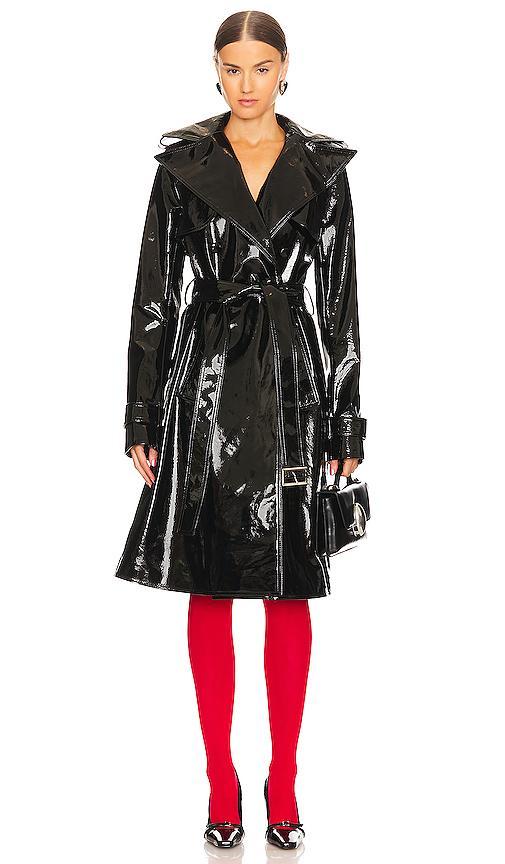 Patent Leather Trench Coat product image