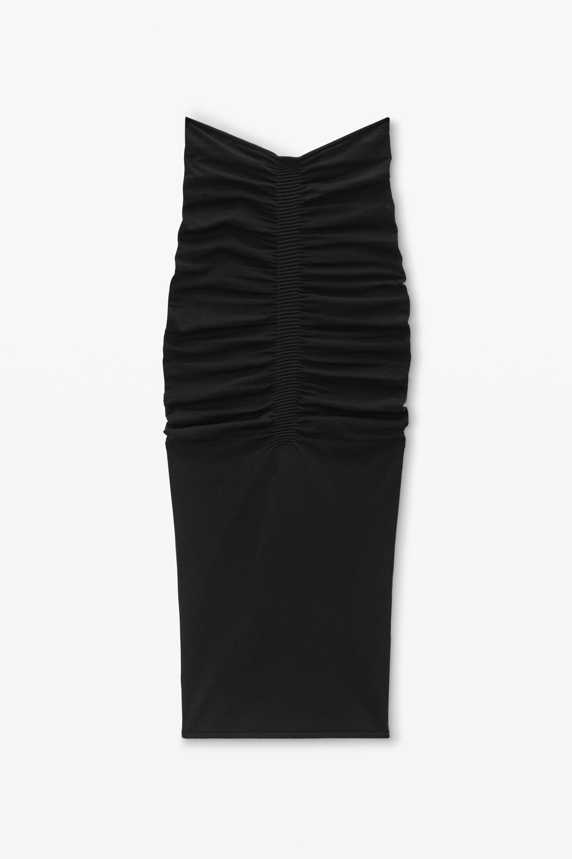 Ruched Maxi Skirt Product Image