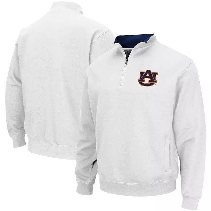 Mens Colosseum Auburn Tigers Tortugas Logo Quarter-Zip Pullover Jacket Product Image