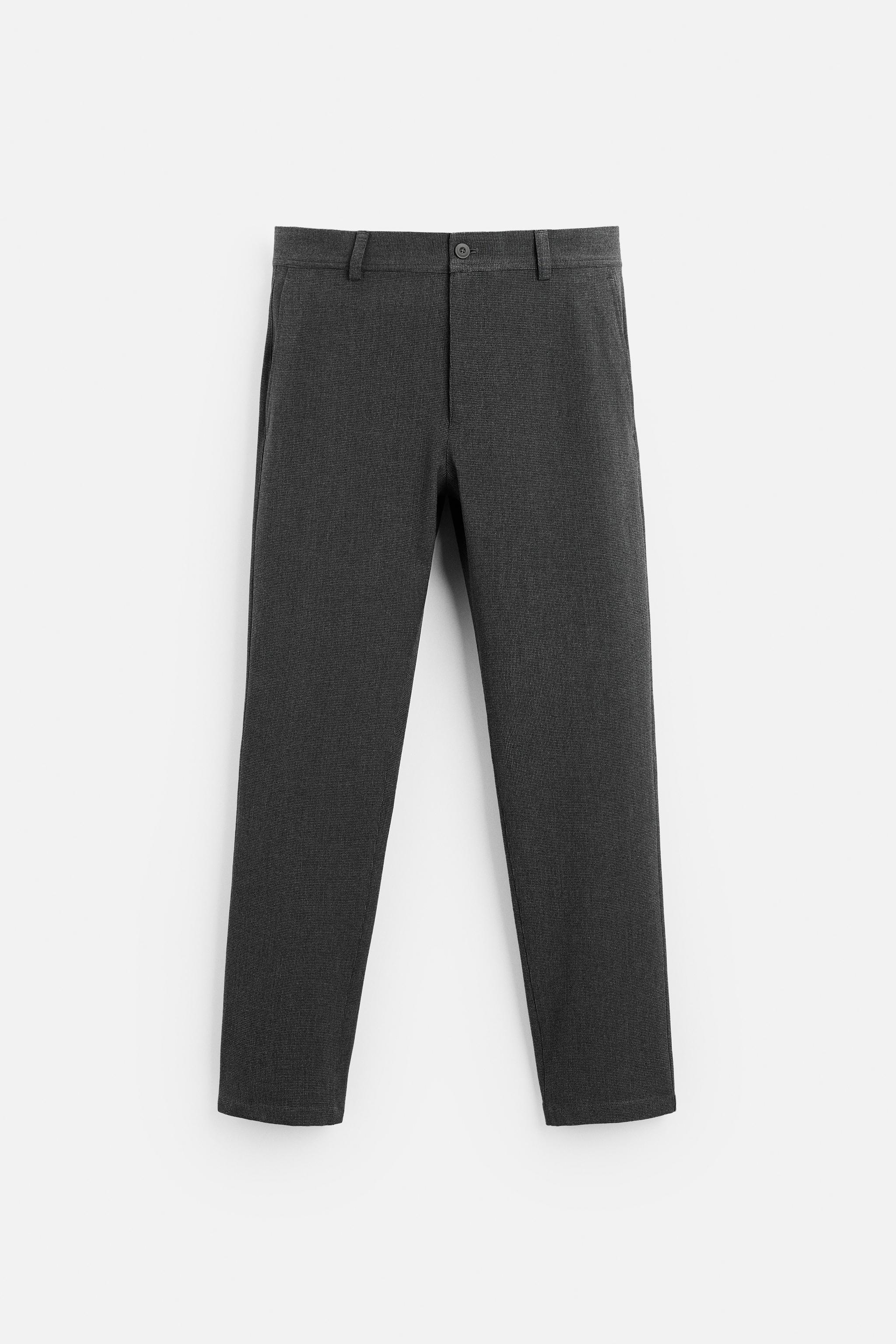 TEXTURED STRETCH PANTS Product Image