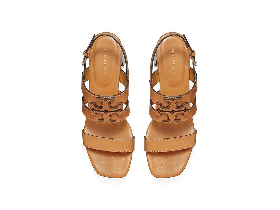 Tory Burch 55 mm Ines Mid Heel Sandals (Camello) Women's Sandals Product Image