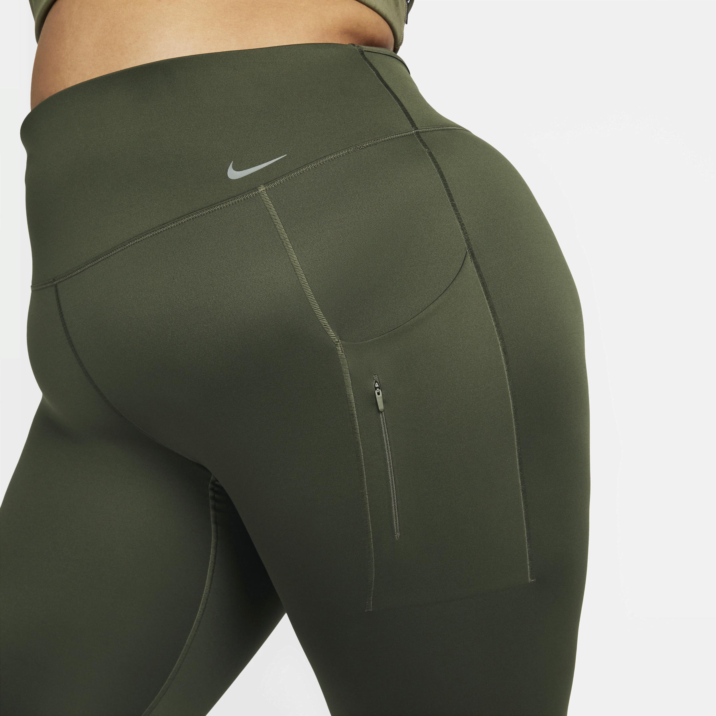 Nike Women's Go Firm-Support High-Waisted Full-Length Leggings with Pockets (Plus Size) Product Image