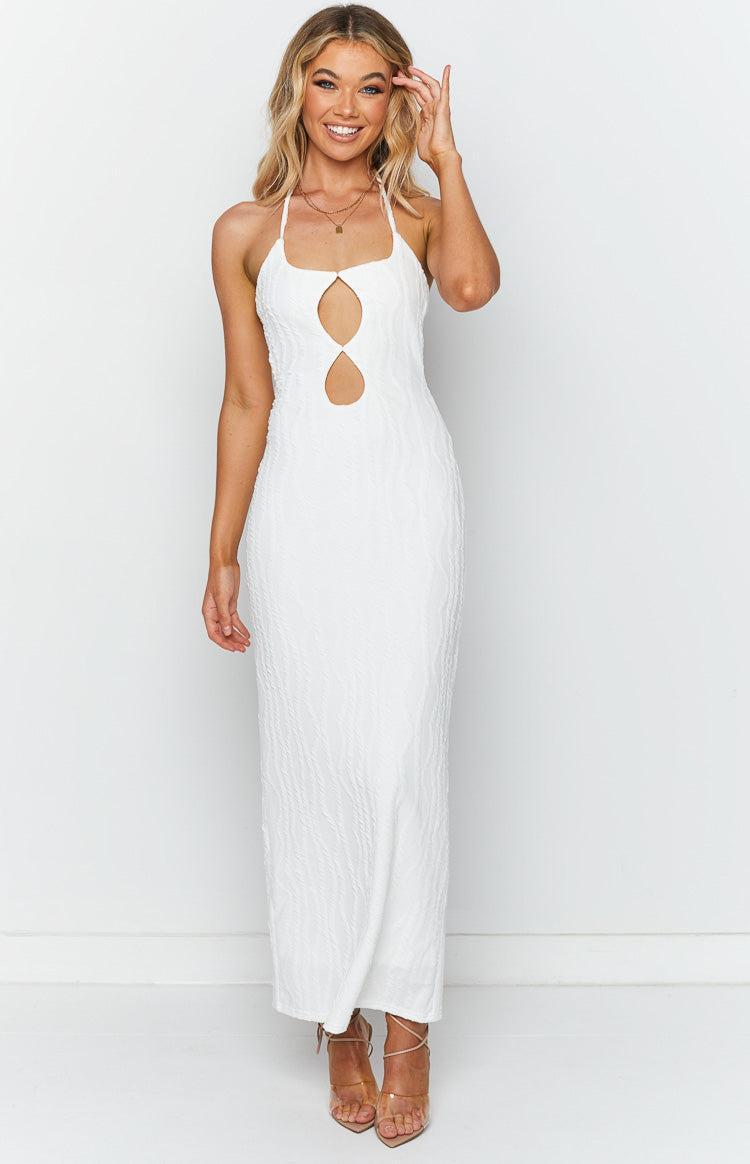 Mandy White Maxi Dress Product Image