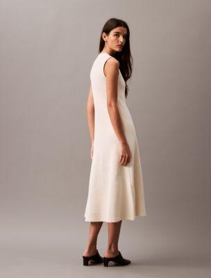 Textured Terry Midi Dress Product Image