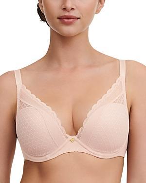 Chantelle Norah Chic Plunge T-Shirt Bra (Rose) Women's Bra Product Image