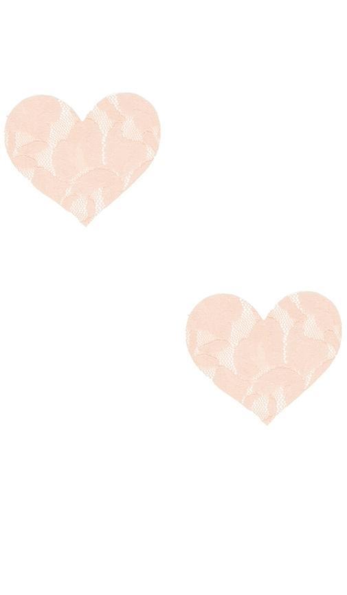 Bristols6 Nippies Hearts Patch of Freedom in Beige. Product Image