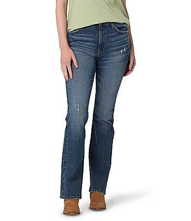 Womens Wrangler High-Rise Bootcut Jeans Product Image