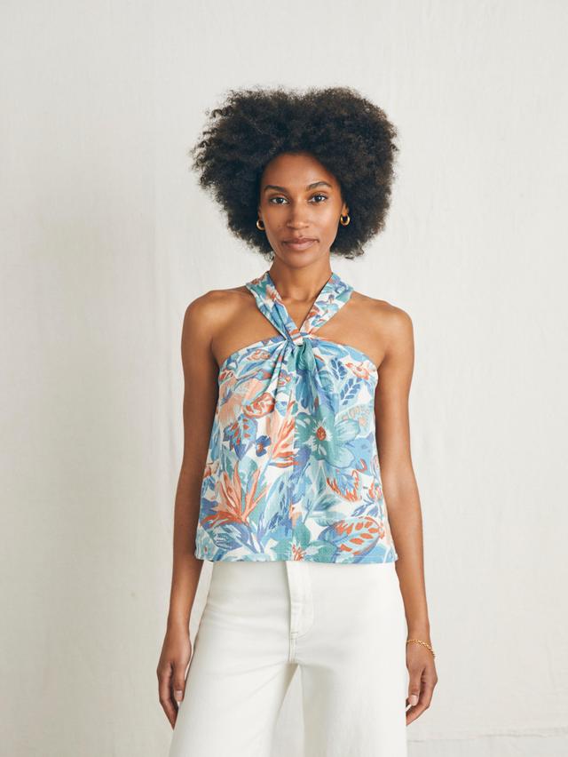 Bay Twist Top - Paradise Blossom Floral Female Product Image