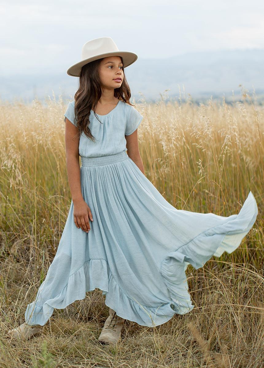 Briley Dress in Sky Blue Product Image