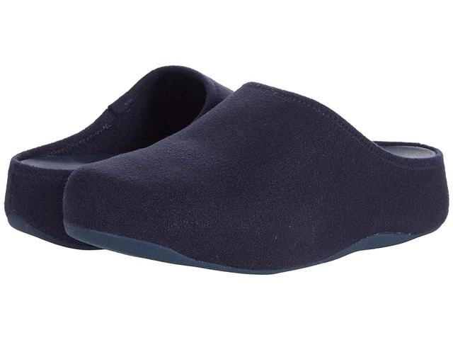 FitFlop Shuv Felt (Midnight 1) Women's Clog Shoes Product Image