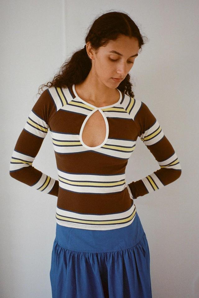 Farah Top - Multi Stripe Product Image