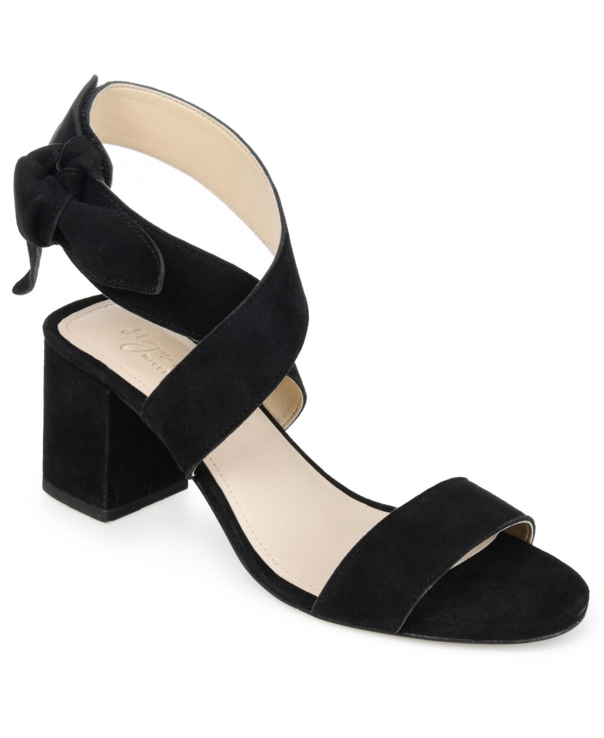 Journee Signature Womens Hether Block Heel Sandals Product Image