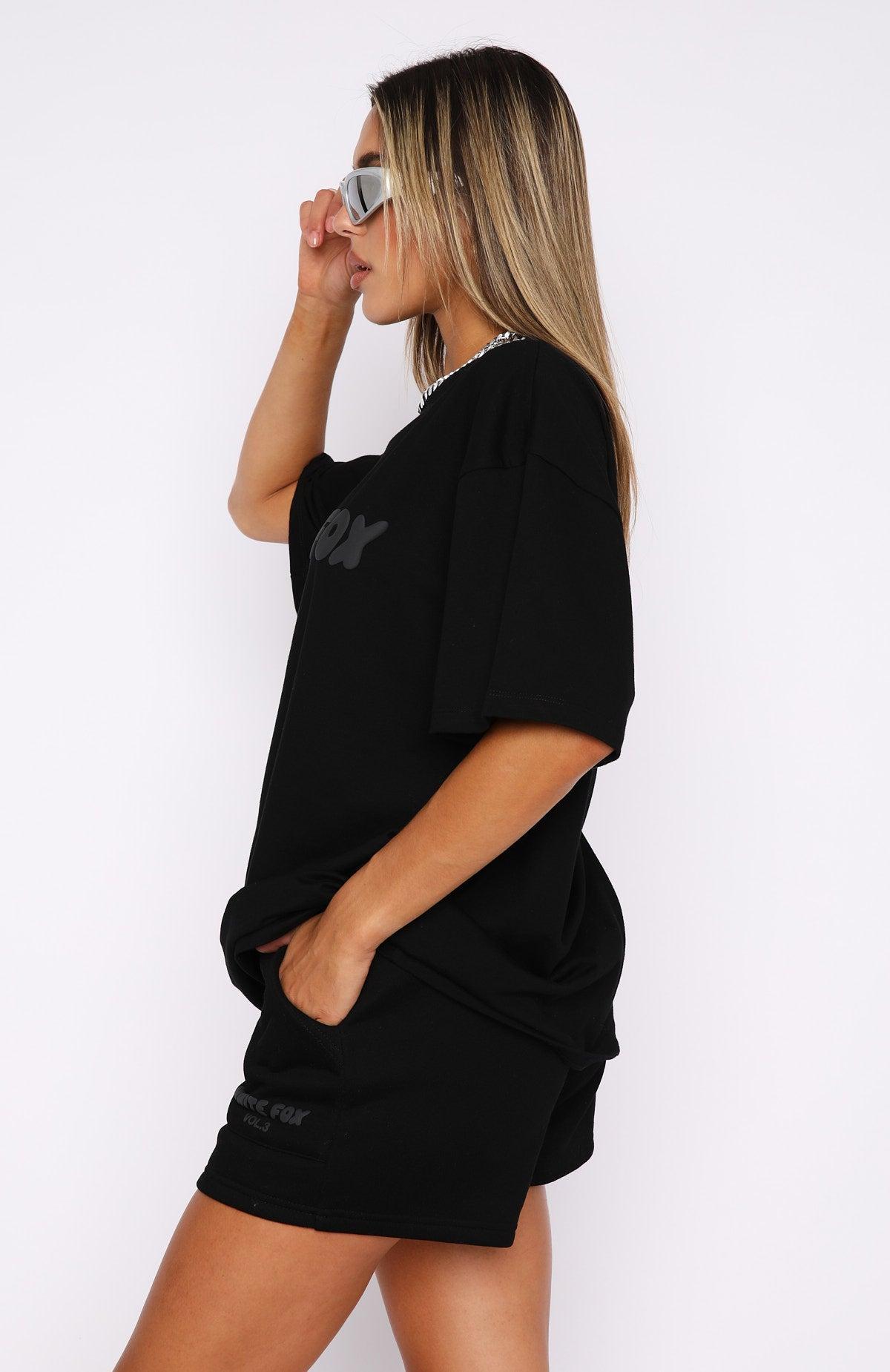 Offstage Oversized Tee Onyx Product Image