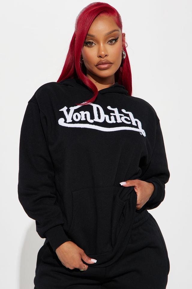 Von Dutch Patch Hoodie - Black Product Image