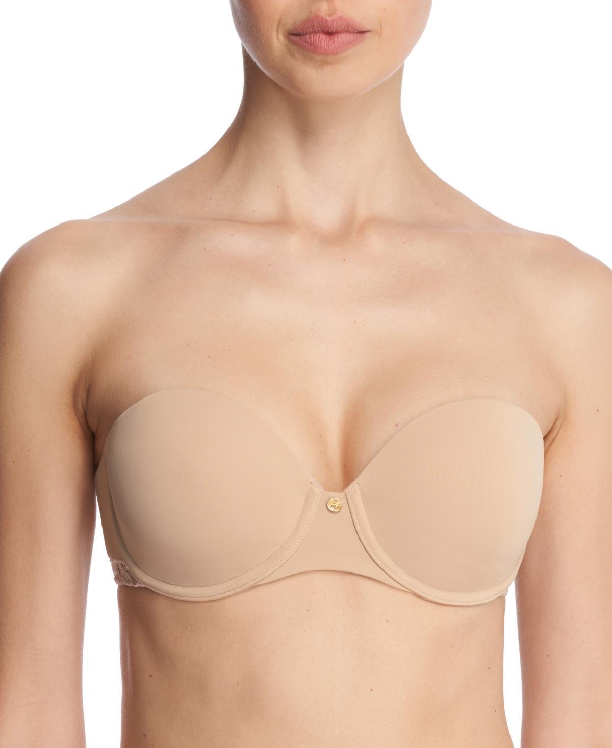 Natori Womens Pure Luxe Strapless Contour Underwire Bra 729080 - Rose Product Image