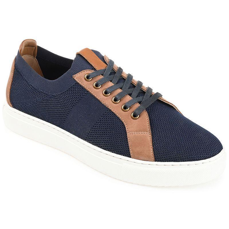 Thomas & Vine Gordon Mens Knit Sneakers Blue Product Image