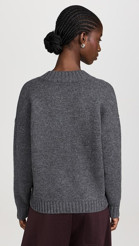 FRAME Chunky V Neck Sweater | Shopbop Product Image