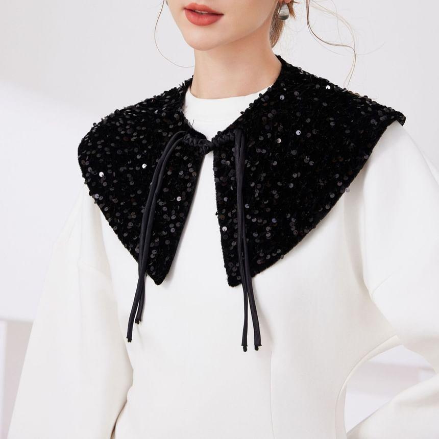 Sequined Capelet Product Image