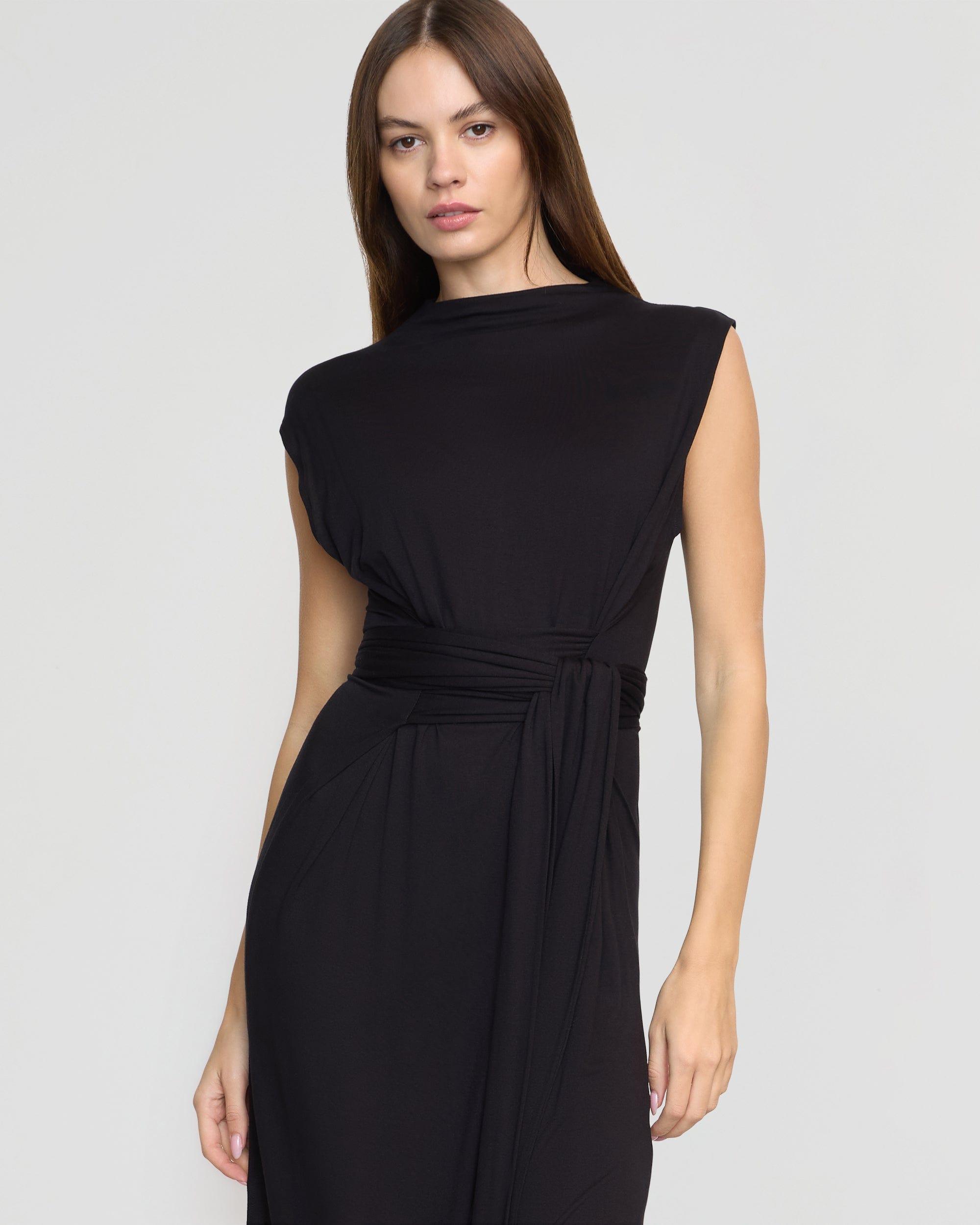 Eden Sleeveless Tie-Front Dress Product Image