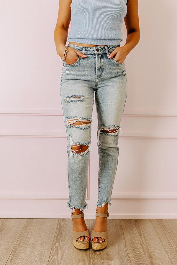 The Cely High Waist Distressed Jean product image