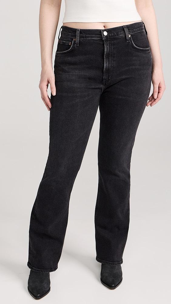 AGOLDE Nico Boot High Rise Slim Jeans | Shopbop Product Image