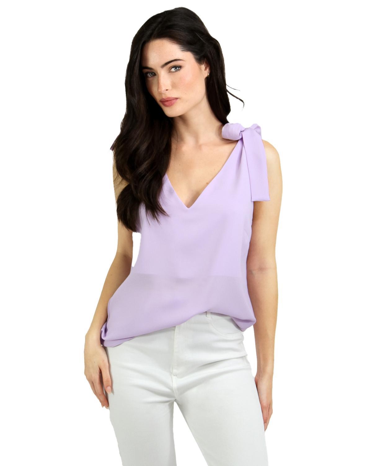 Women Belle & Bloom Feel For You V Neck Top Product Image