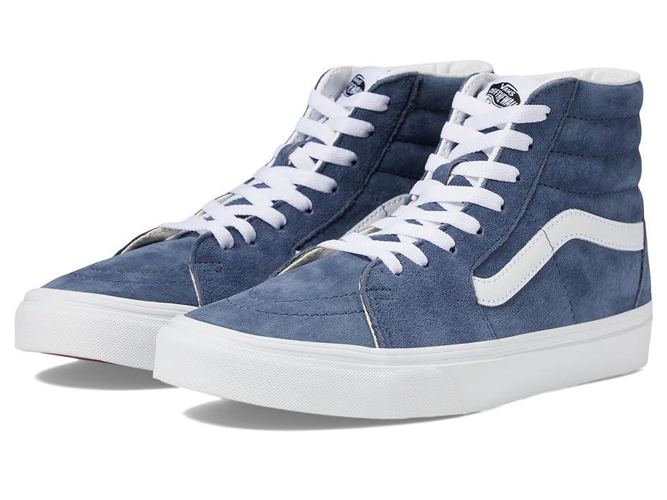 Vans Sk8-Hi(r) (Pig Suede Vintage Indigo) Women's Shoes Product Image