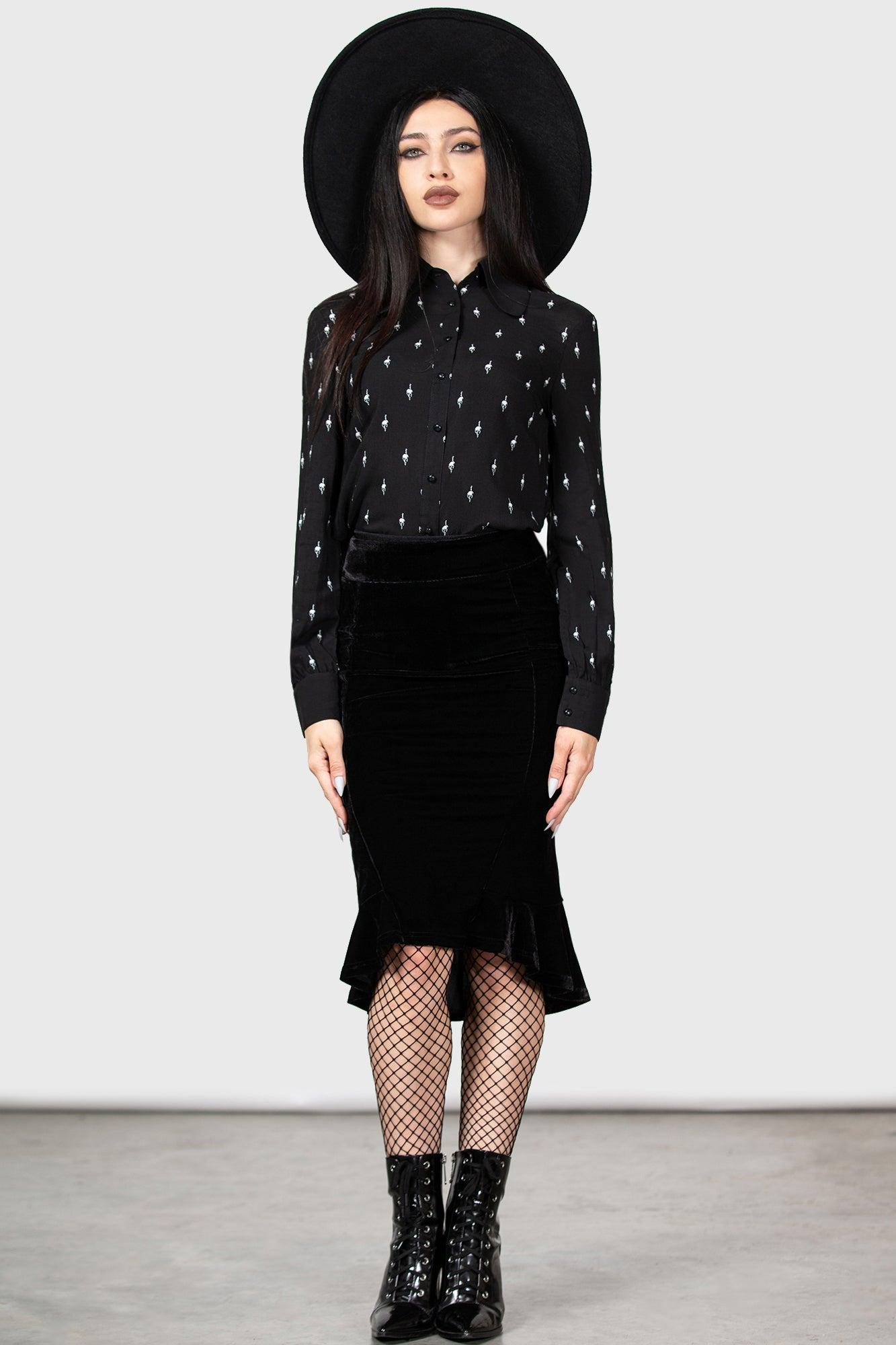 Little Storm Cloud Midi Skirt Female Product Image