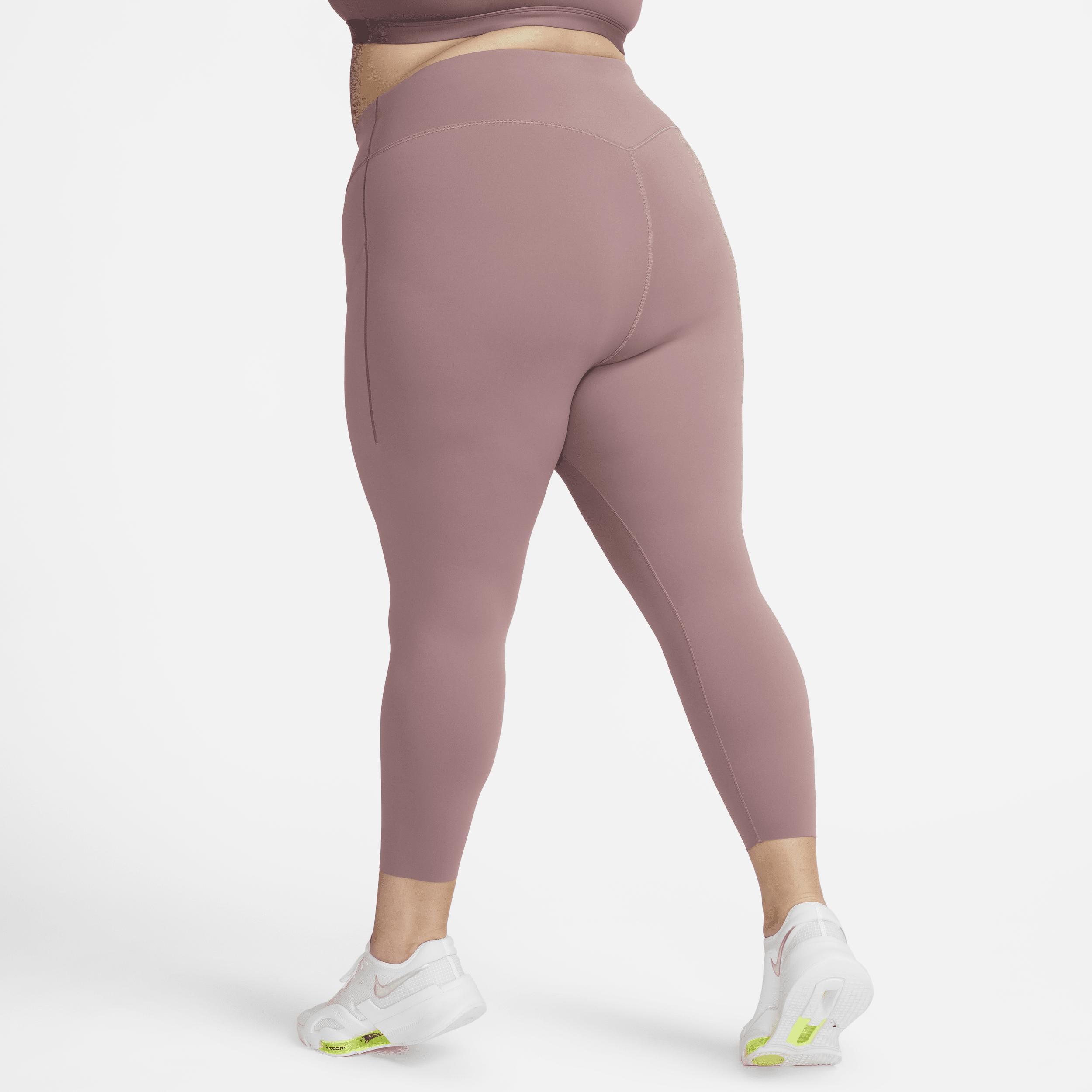 Nike Women's Universa Medium-Support High-Waisted 7/8 Leggings with Pockets (Plus Size) Product Image