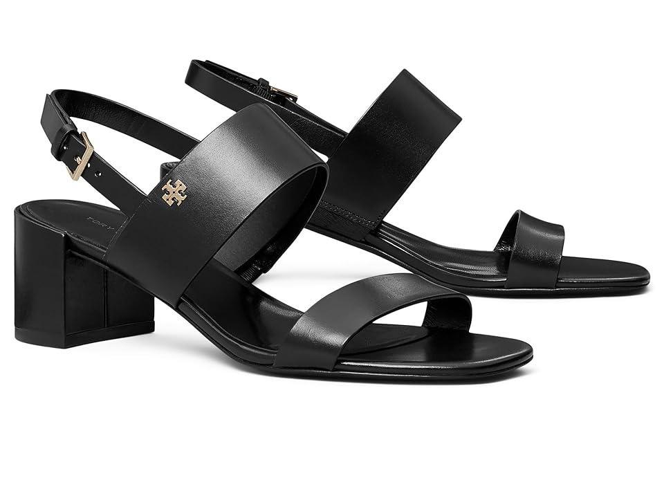 Tory Burch 50 mm Double T Heel Sandals (Perfect /Perfect ) Women's Sandals Product Image