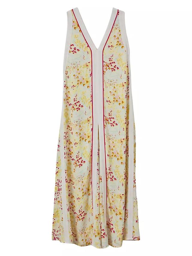 Eliza Floral V-Neck Maxi Dress Product Image