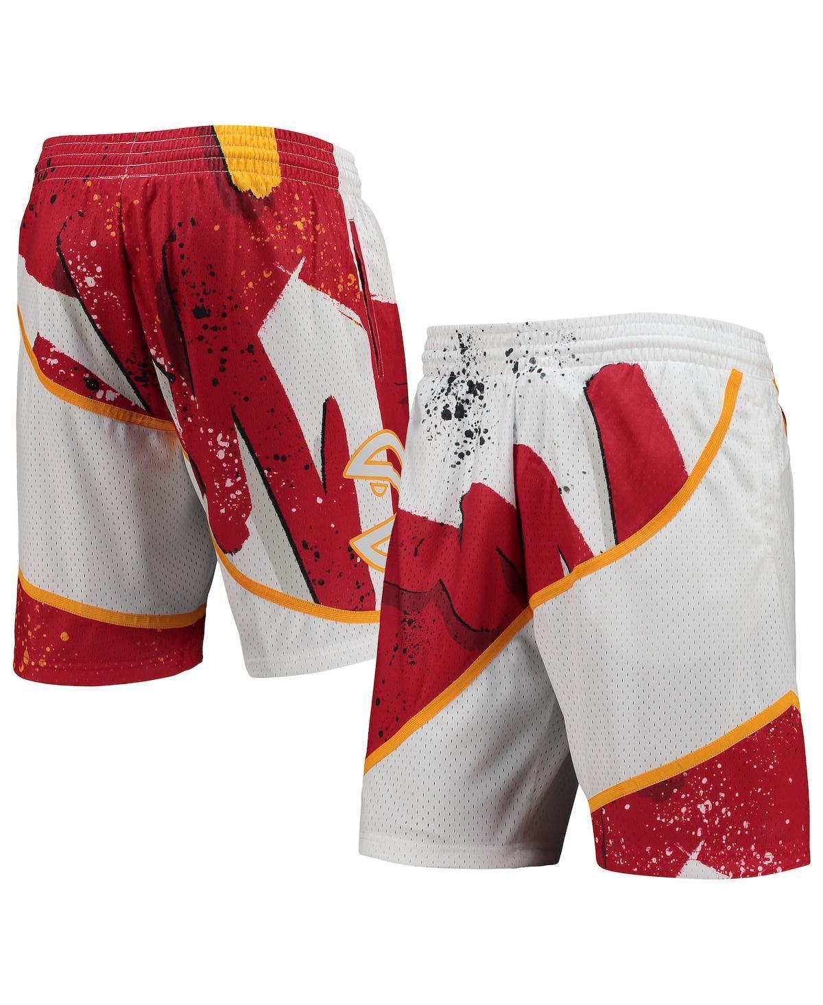 Mens Mitchell & Ness Atlanta Hawks Hardwood Classics 1986 Hyper Hoops Swingman Shorts Product Image