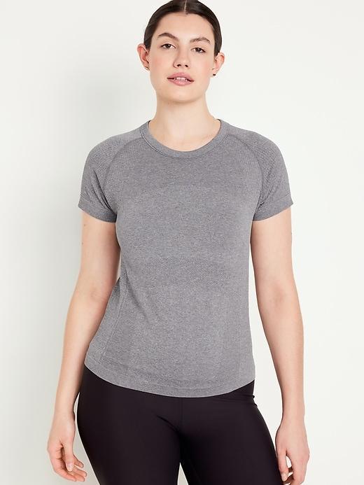 Fitted Seamless T-Shirt Product Image