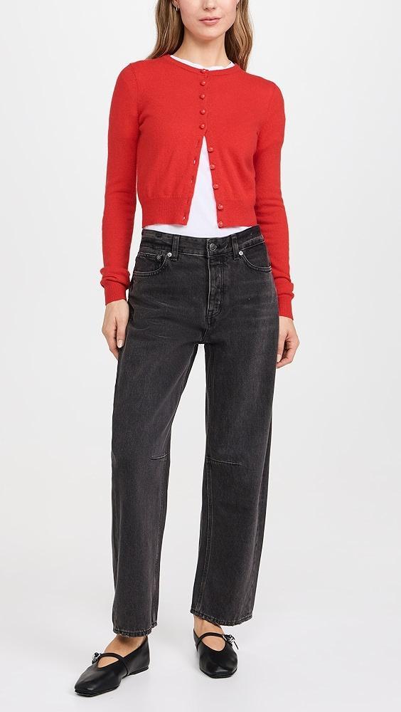 Madewell The Darted Barrel-Leg Jean | Shopbop product image