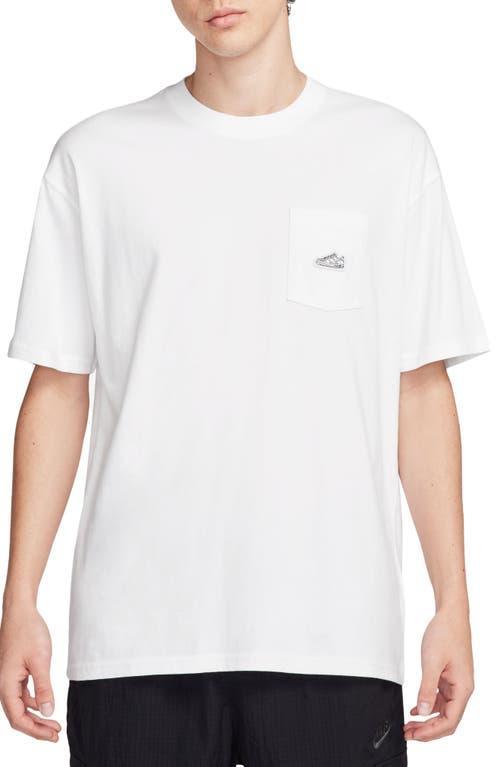 NIKE Men's  Sportswear Max90 T-shirt In White Product Image