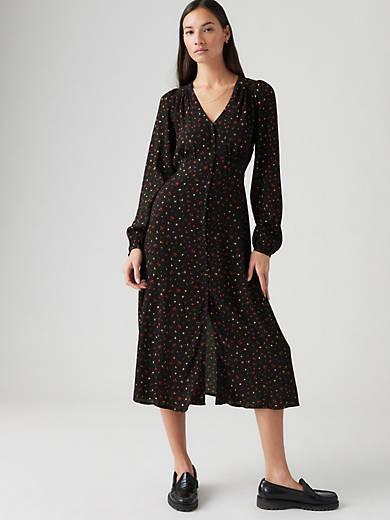 Sarina Long Sleeve Midi Dress Product Image