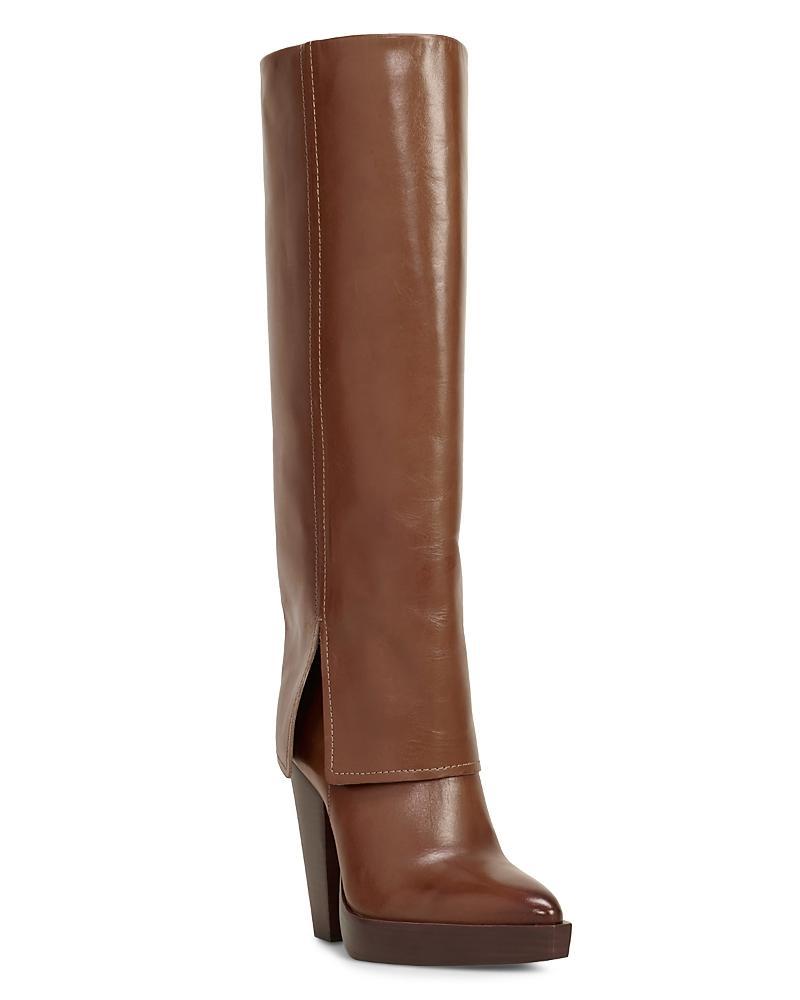 Vince Camuto Womens Nanfala Foldover Shaft Knee High Boots Product Image