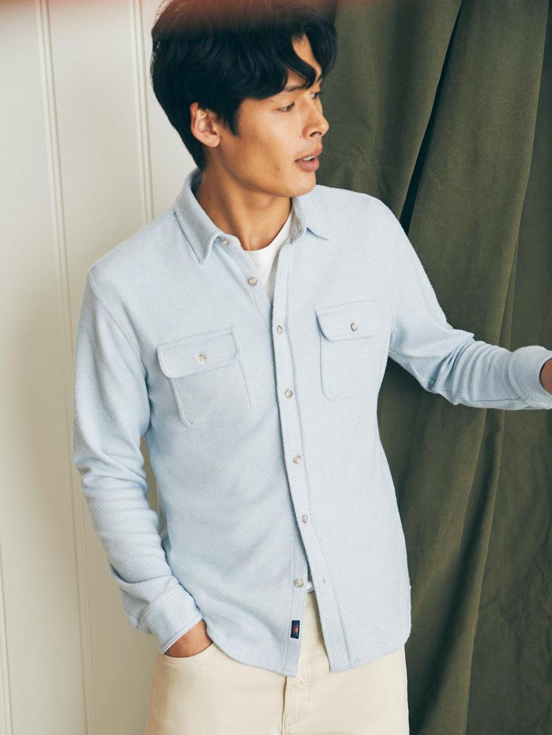 Legend™ Sweater Shirt - Ice Blue Twill Product Image