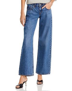 Levis Loose Low Rise Wide Leg Jeans in Real Recognize Real Product Image