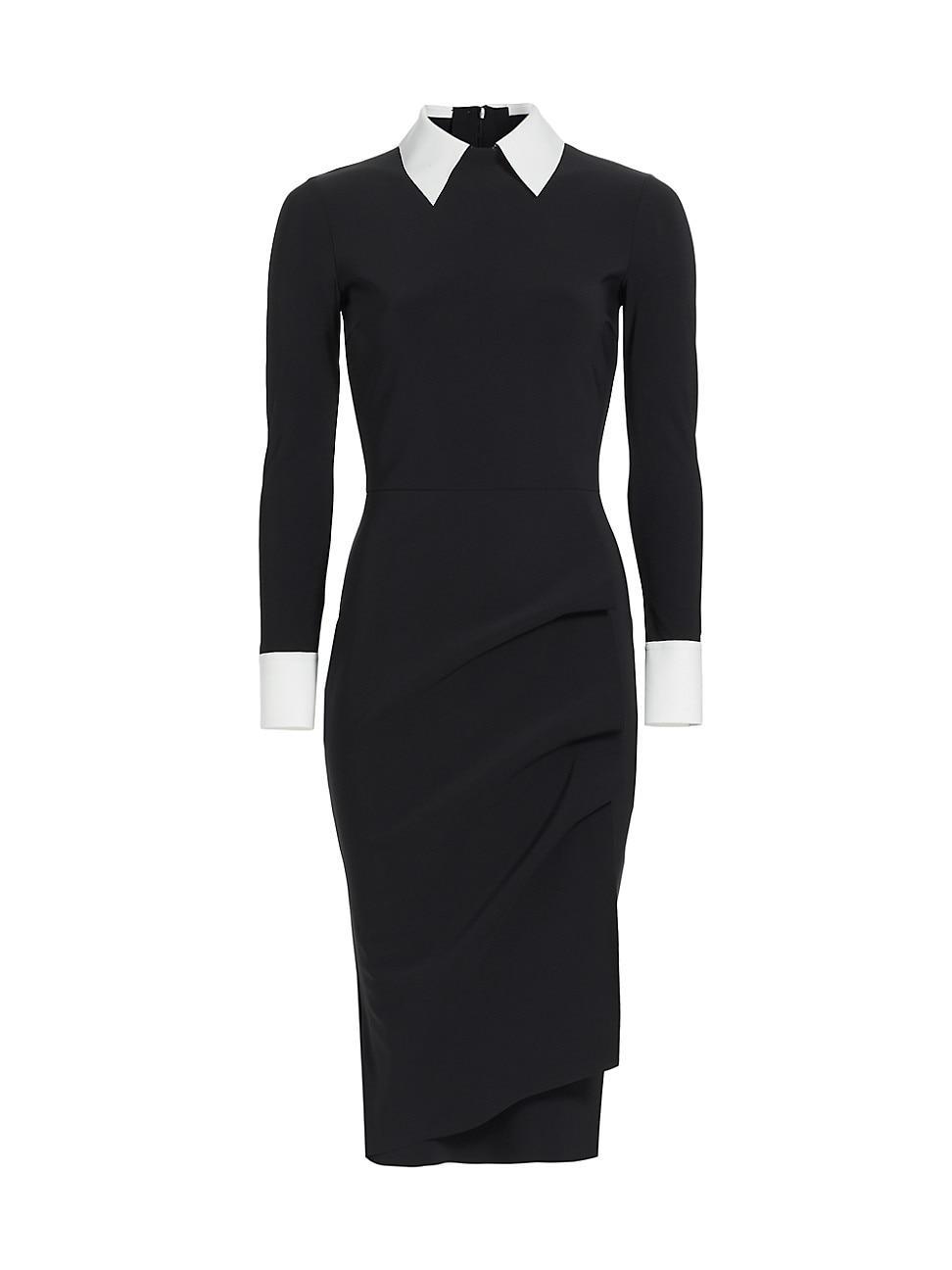 Womens Ferflo Bic Collared Cocktail Dress Product Image