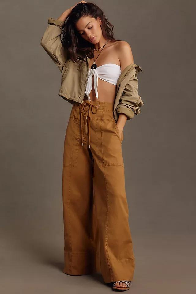 Maeve Utility Wide-Leg Trousers Product Image