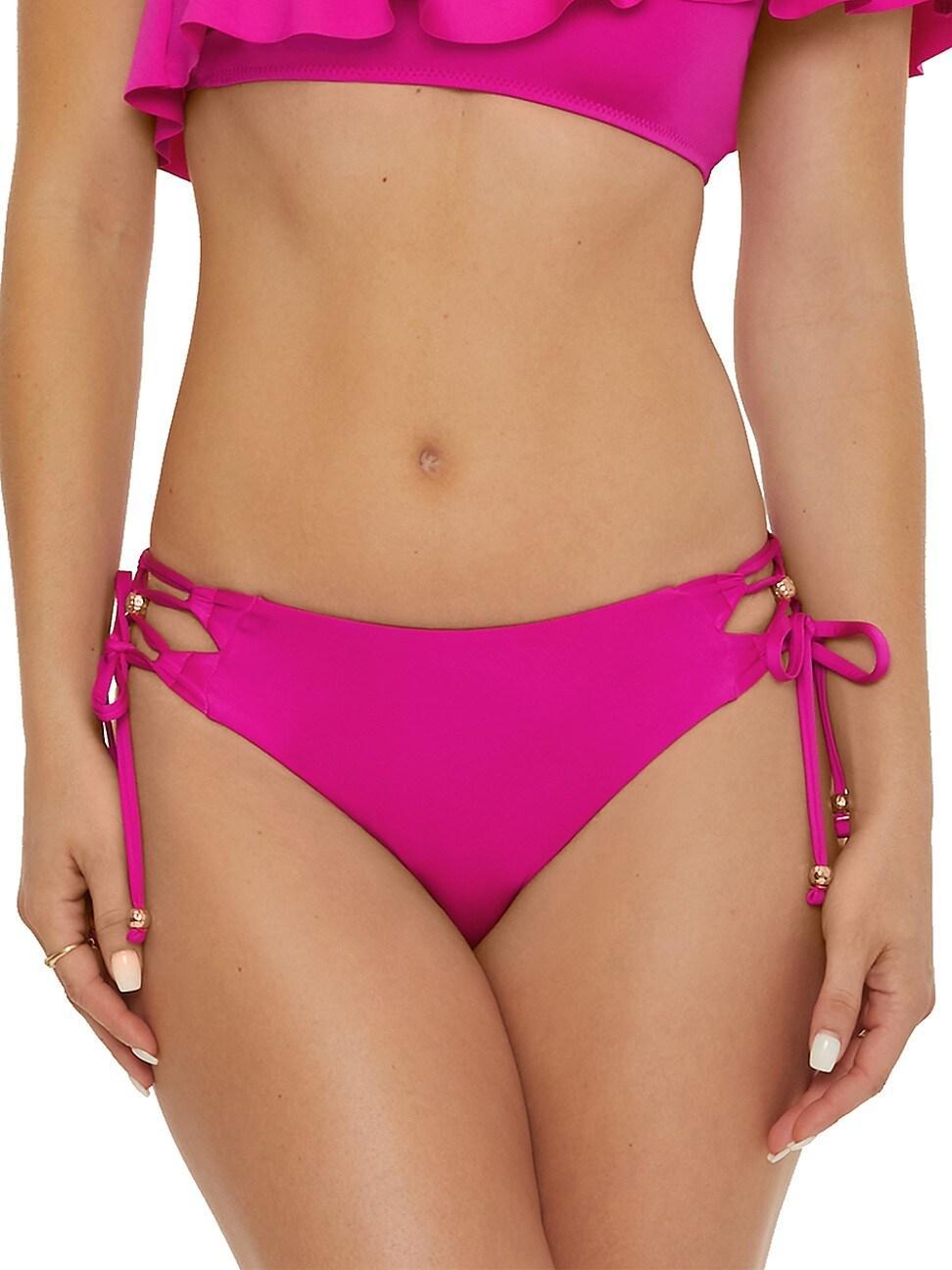 Womens Monaco Beaded Hipster Bikini Bottom Product Image