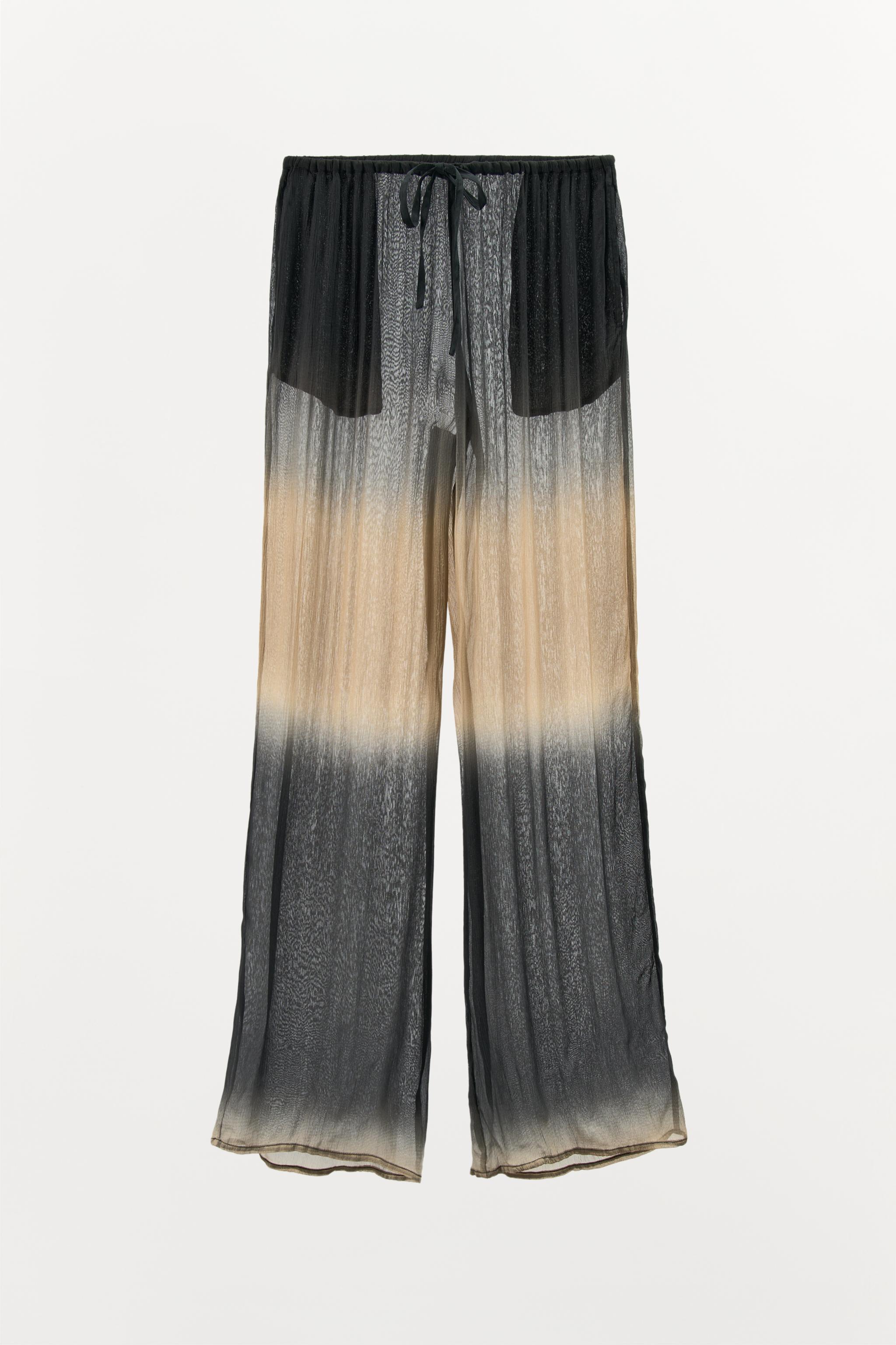 TIE DYE FLOWY PANTS Product Image