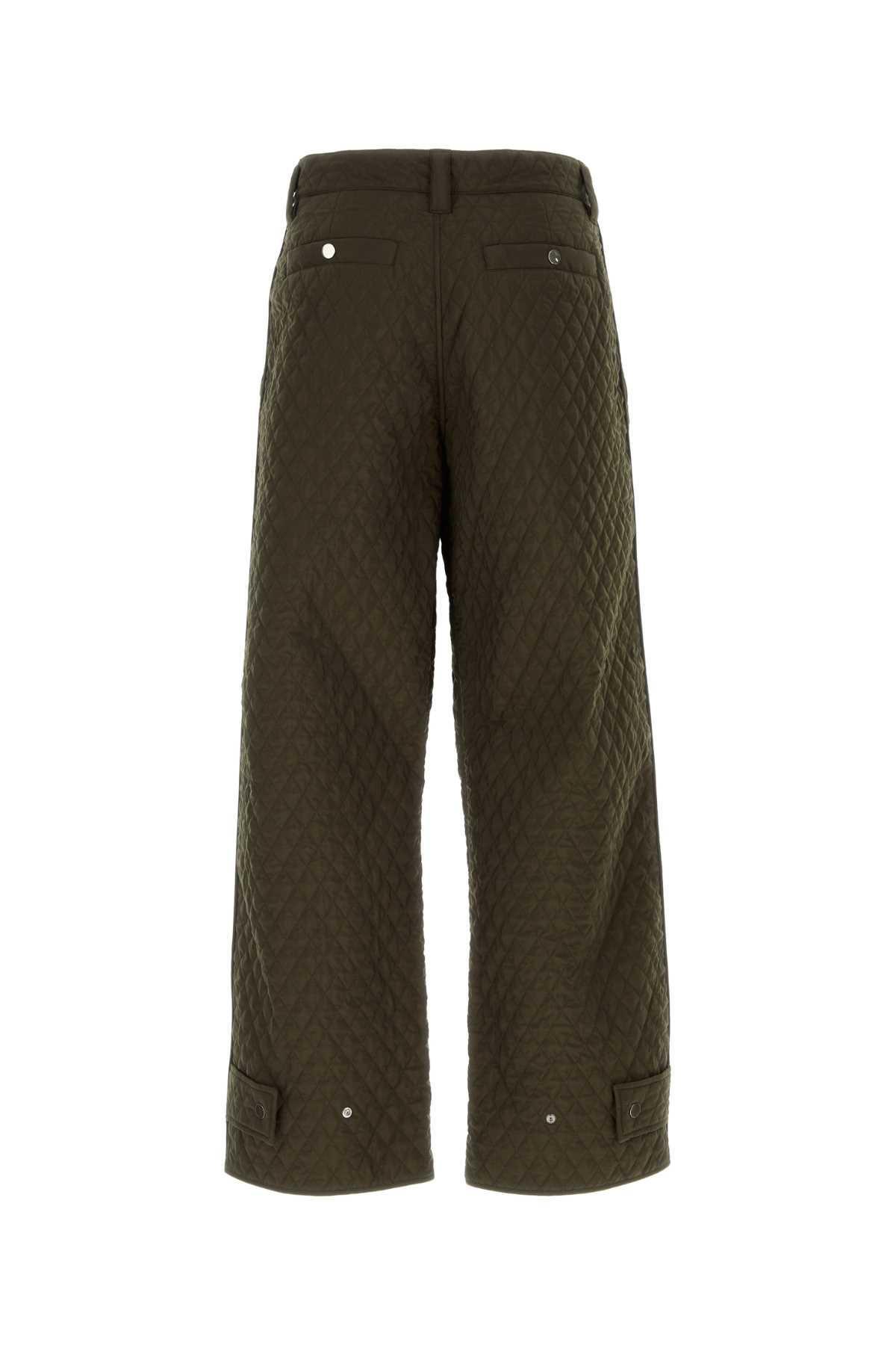 Army Green Nylon Pant Product Image